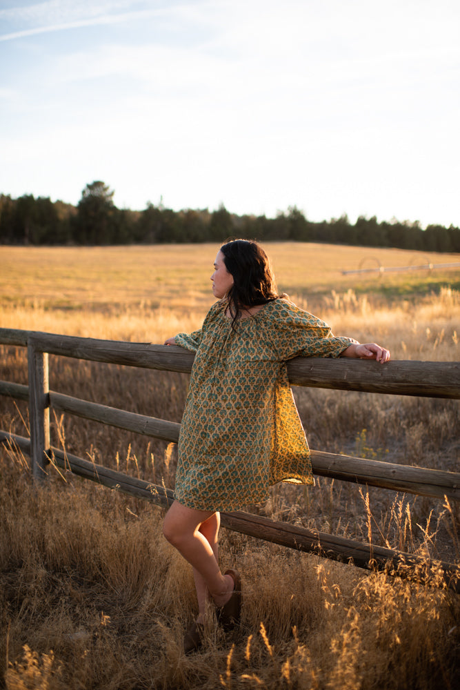 Mini Puff Sleeve Dress