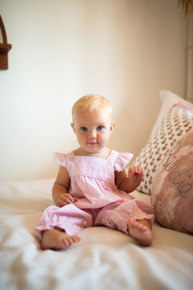 Pink Stripe Jumper