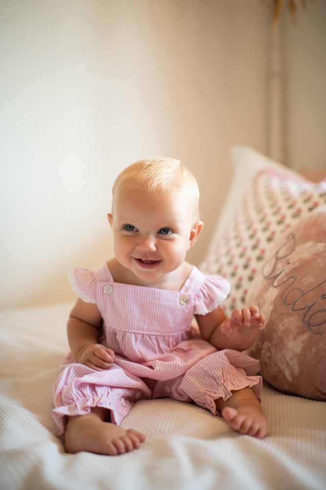 Pink Stripe Jumper