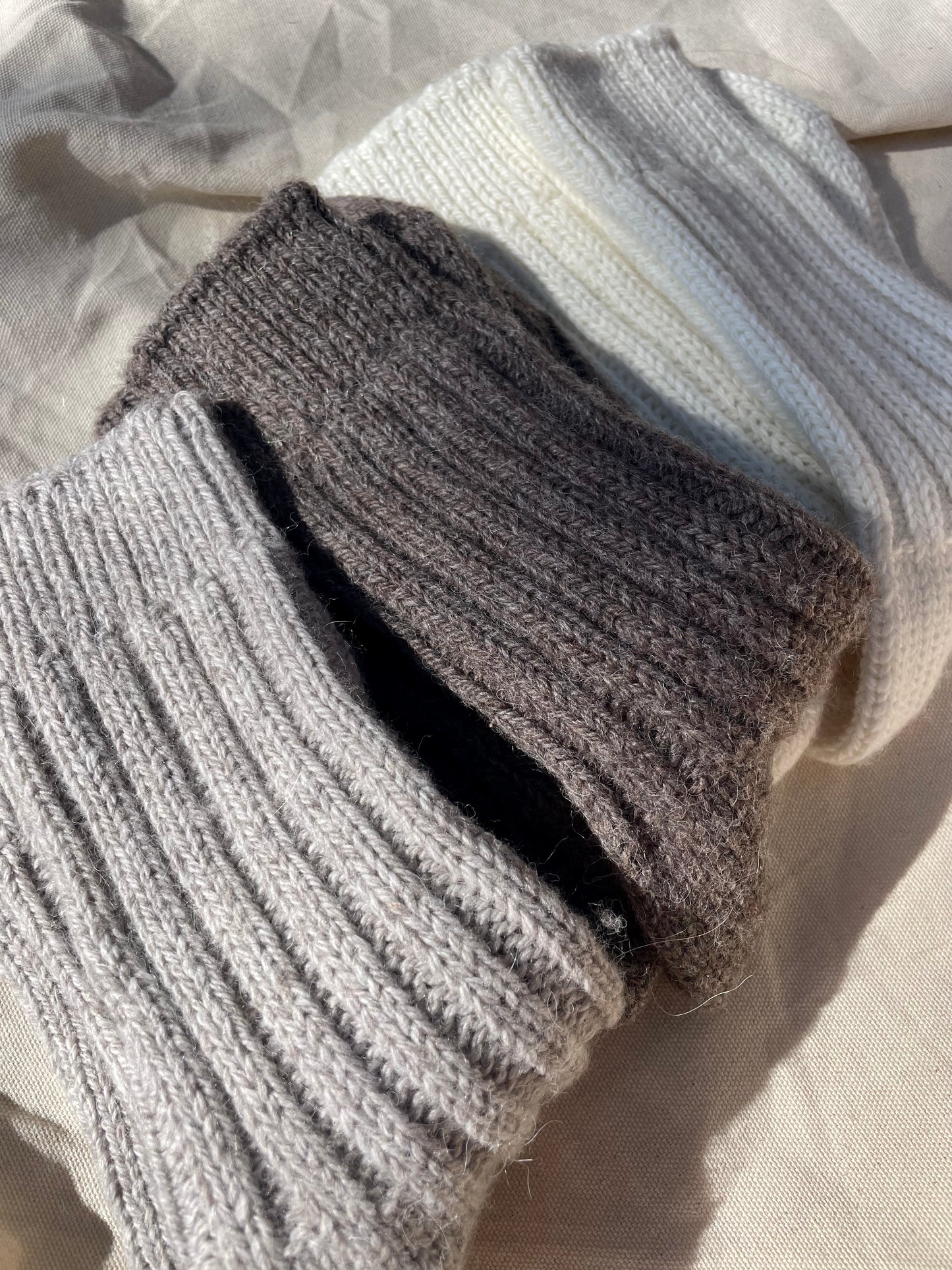 Alpaca Chunky Knit Socks