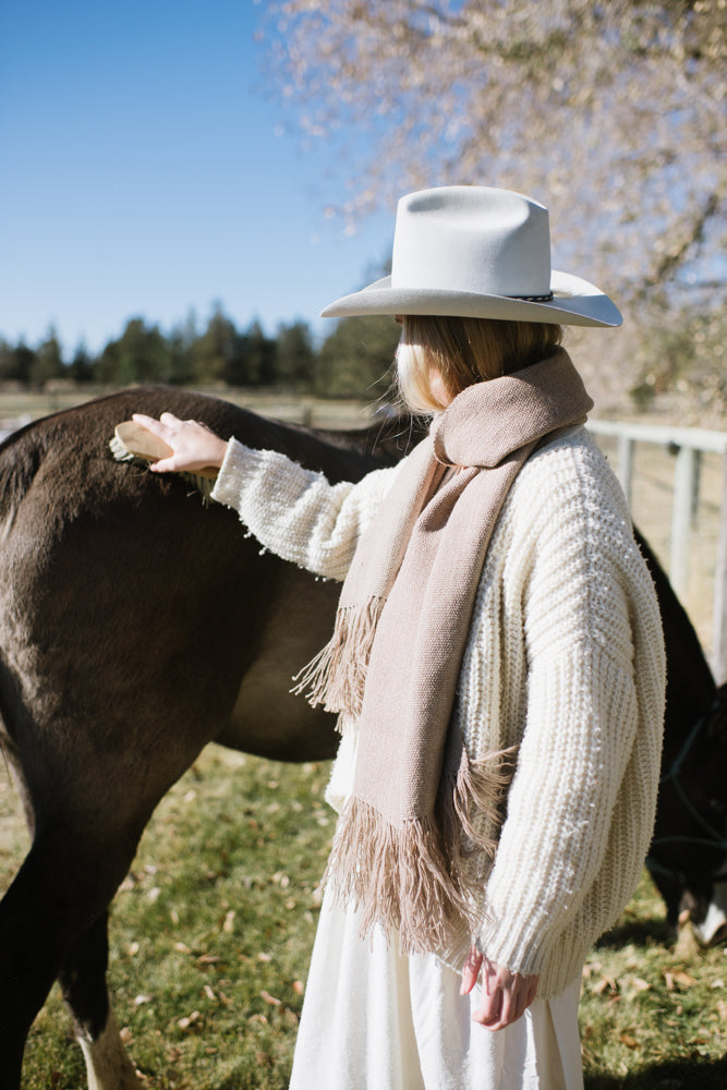 Handwoven Alpaca Shawl