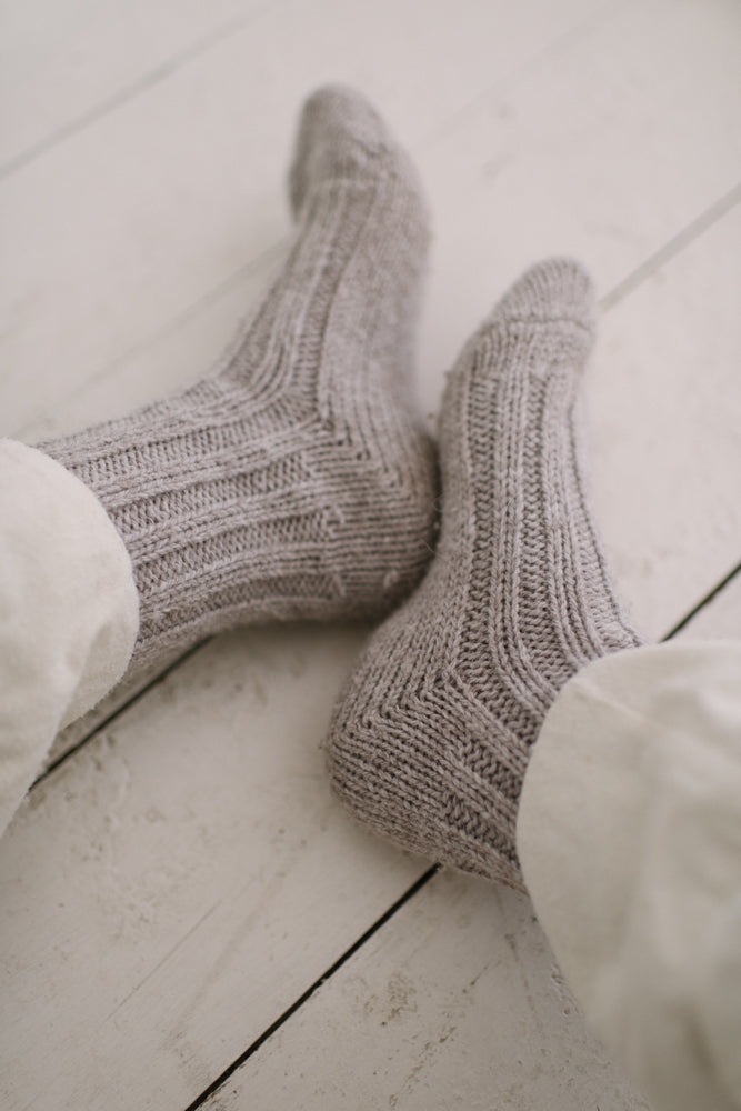 Alpaca Chunky Knit Socks