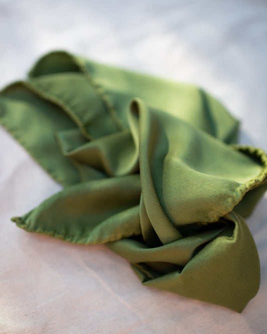 Evergreen Silk Scarf