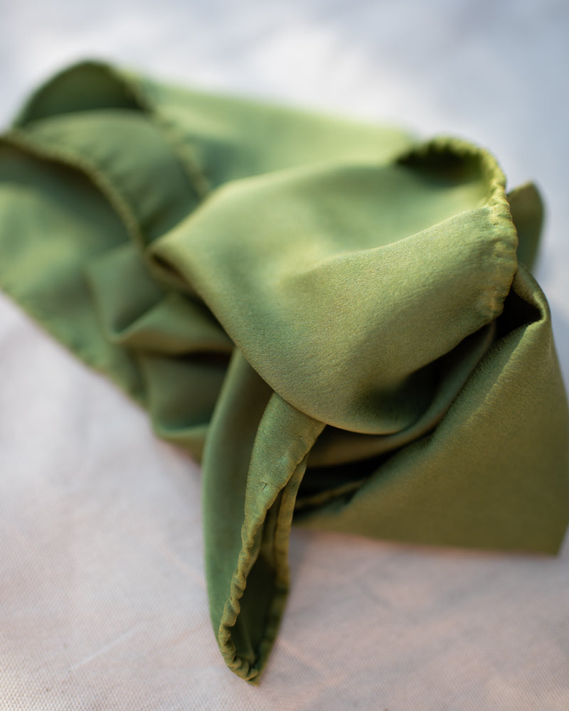 Evergreen Silk Scarf